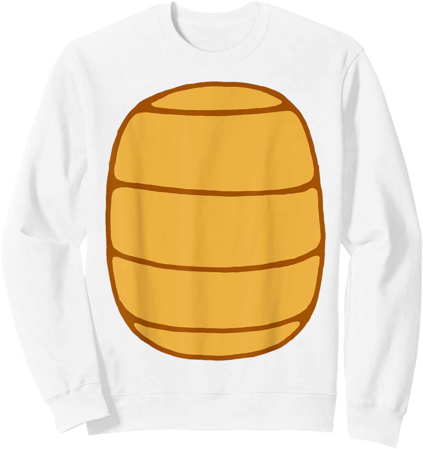 Turtle Shell Shirt KIDS DIY Halloween Costume FRONT + BACK! Sweatshirt - Sweatshirt | White