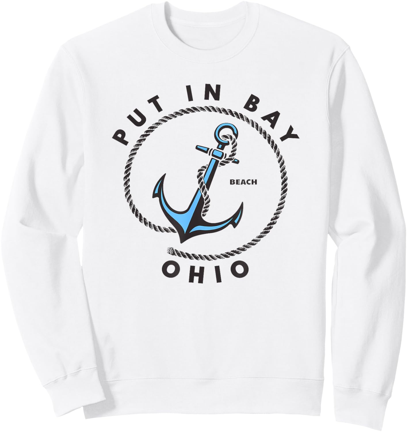 Put In Bay Ohio Sweatshirt - Sweatshirt | White