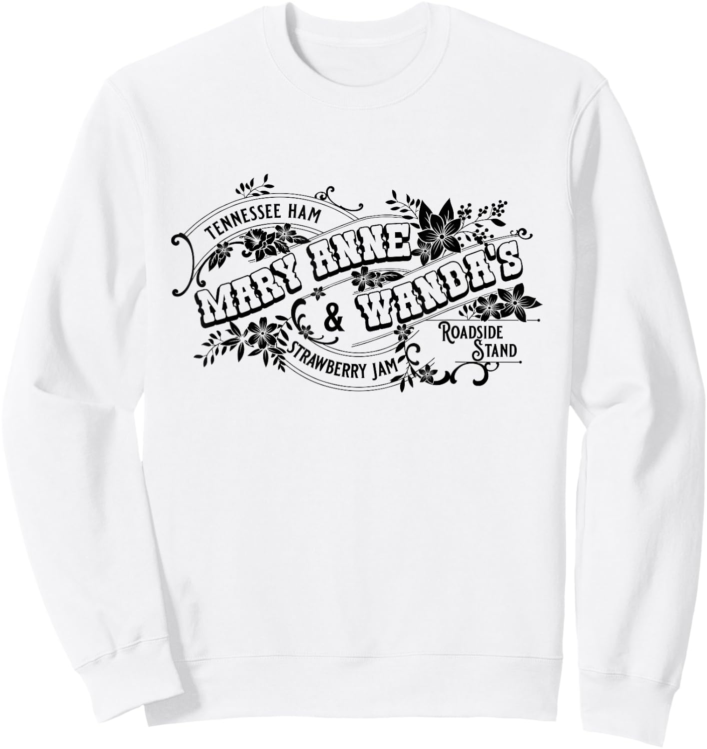 90’s Country Mary Anne and Wanda’s road stand funny Earl Sweatshirt - Sweatshirt | White