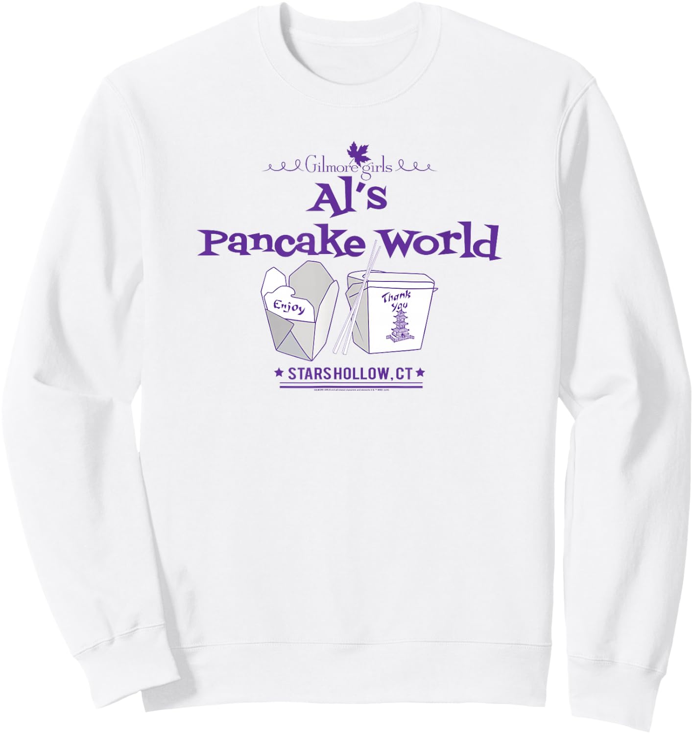 Gilmore Girls Al's Pancake World Sweatshirt - Sweatshirt | White