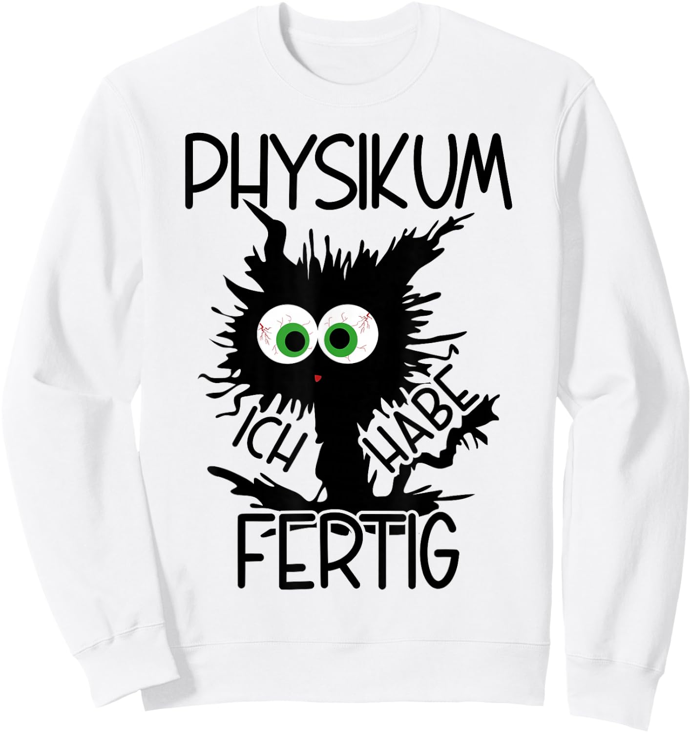Physikum Medizinstudent Geschafft Bestanden Physikum 2025 Sweatshirt - Sweatshirt | White