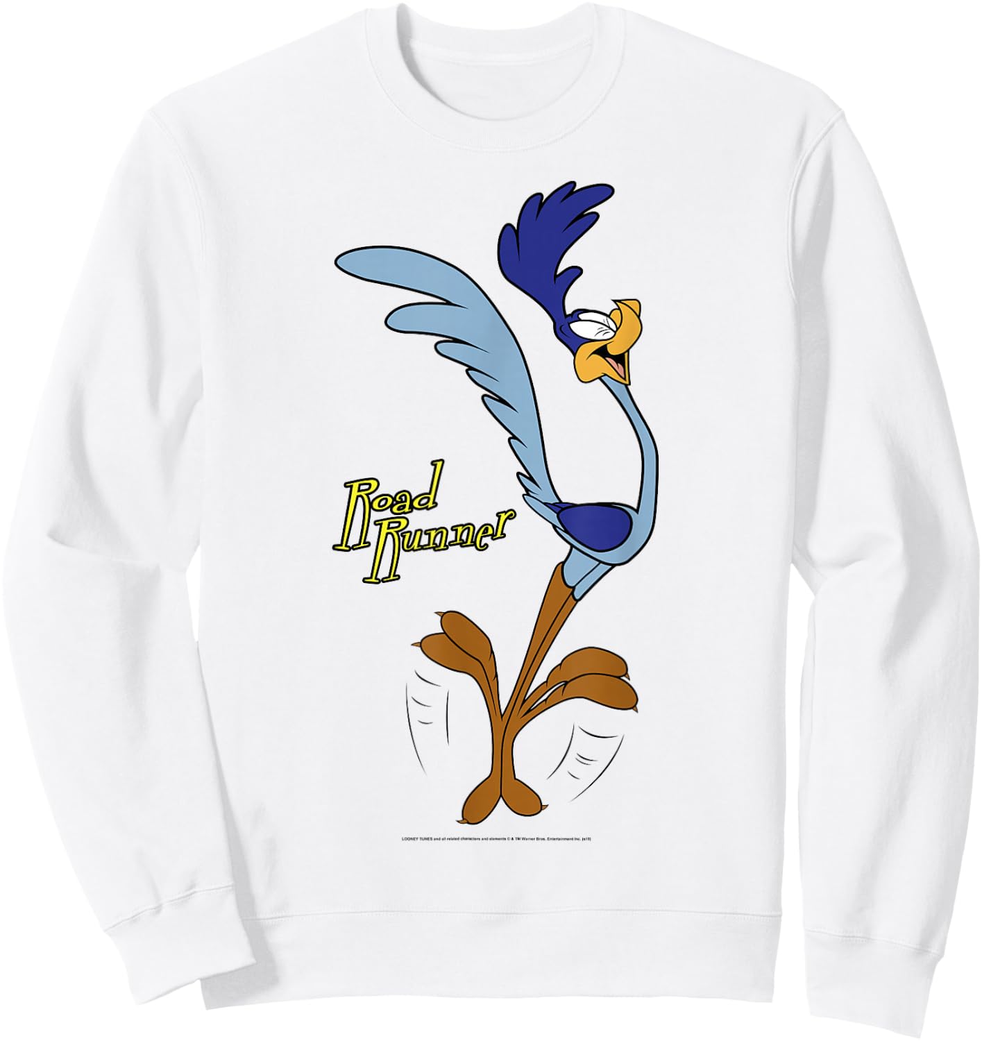 Looney Tunes Road Runner Portrait Small Sweatshirt - Sweatshirt | White