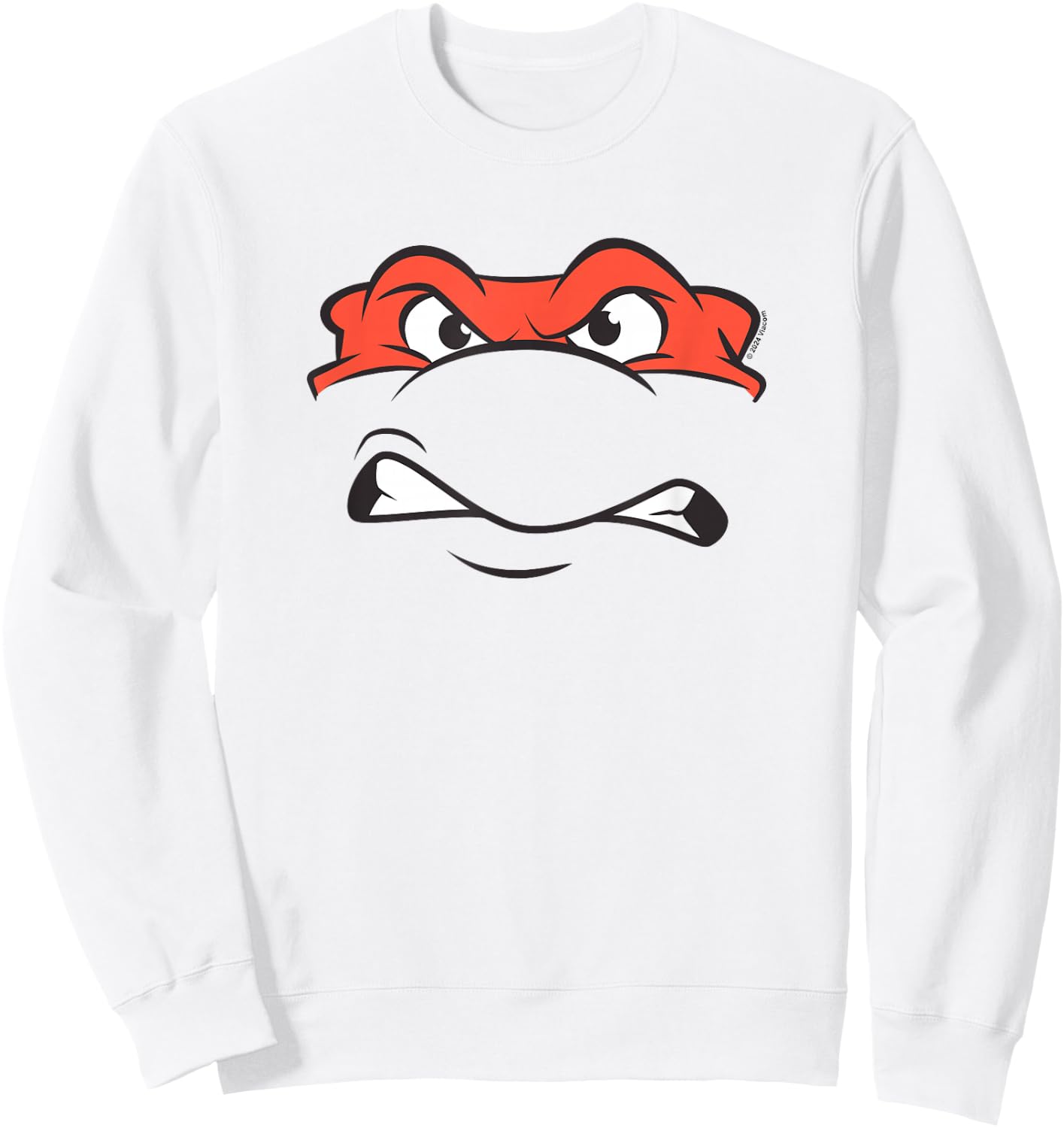 Teenage Mutant Ninja Turtles Raphael Angry Sweatshirt - Sweatshirt | White