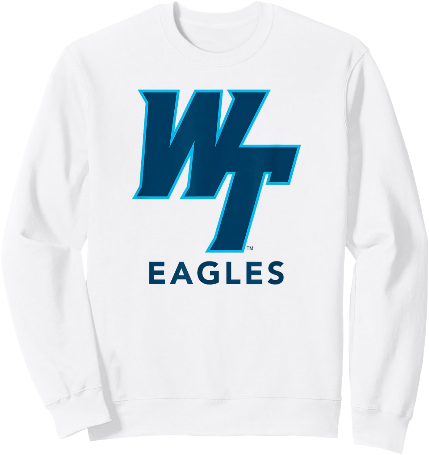 Wake Tech Eagles Wake Tech Community College WT Eagles Mark Sweatshirt - Sweatshirt | White