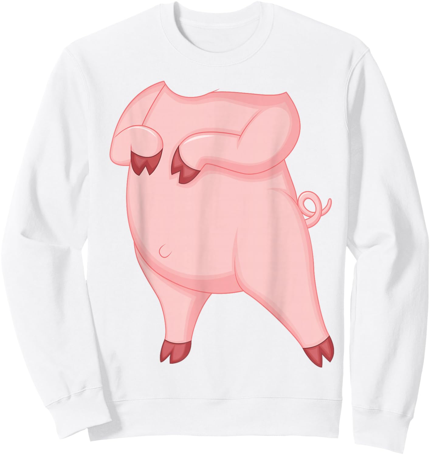 Pig Pig Costume Shirt Sweatshirt - Sweatshirt | White