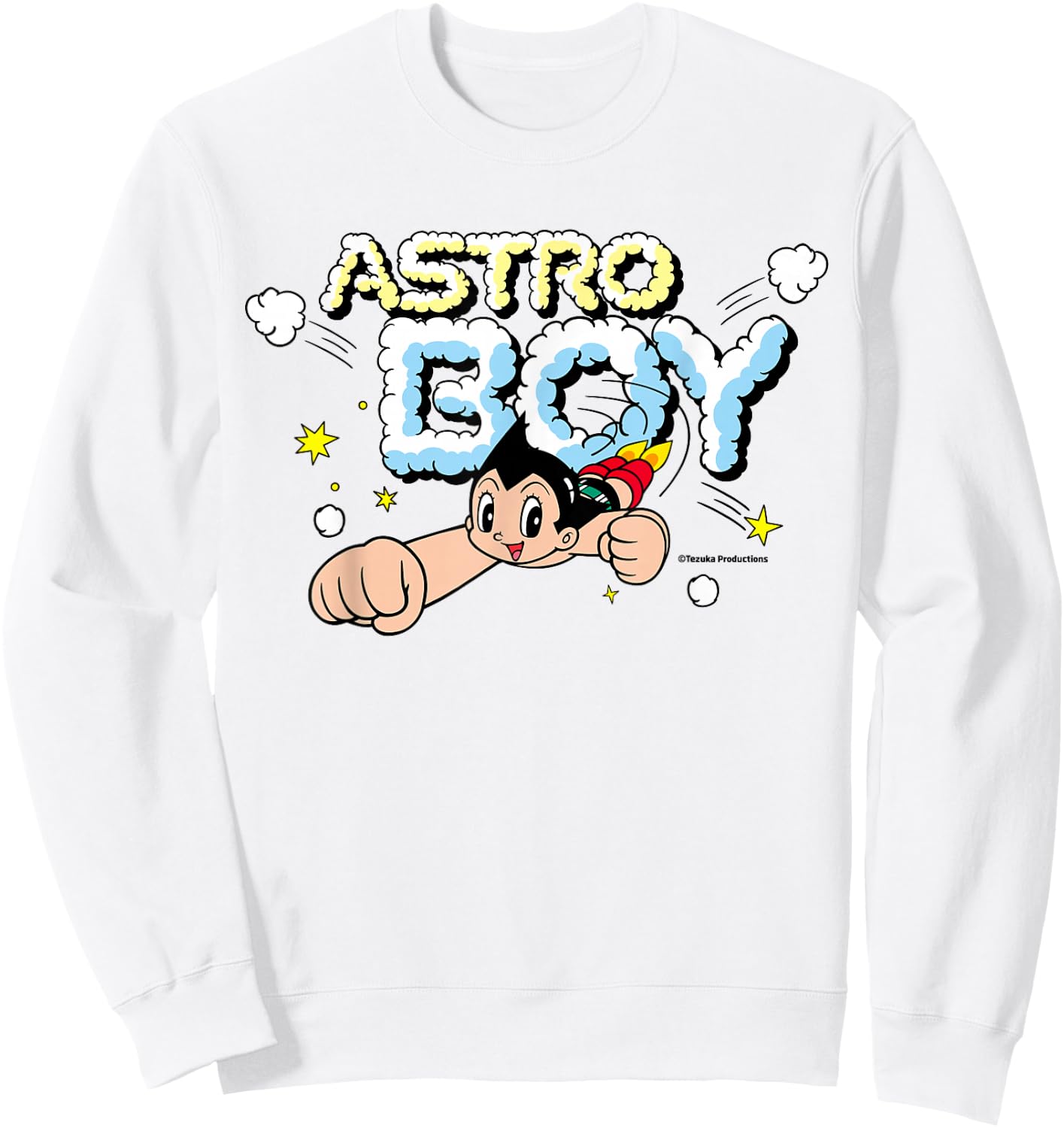 Astro Boy - “in The Clounds” Sweatshirt - Sweatshirt | White