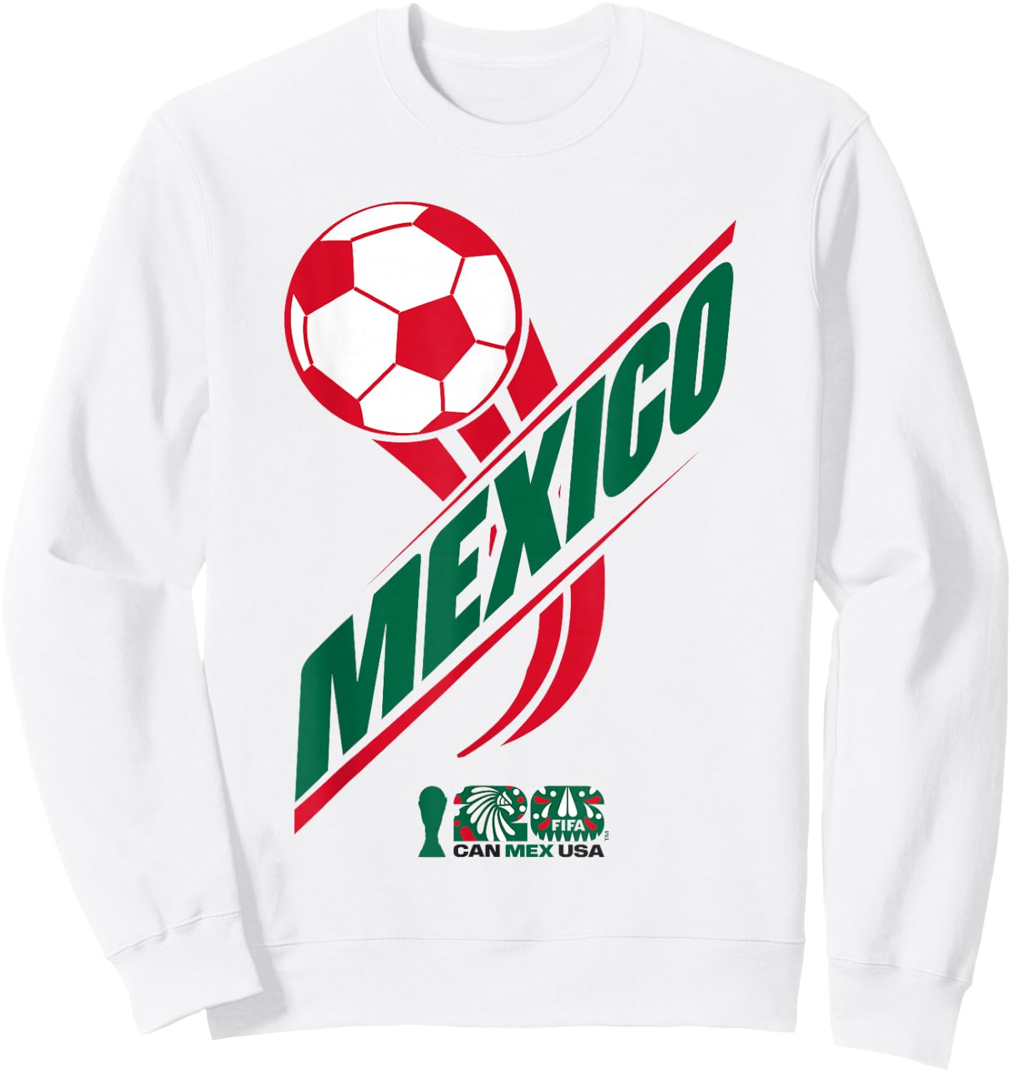 FIFA World CUP26 Mexiko Host Country Ball Sweatshirt - Sweatshirt | White