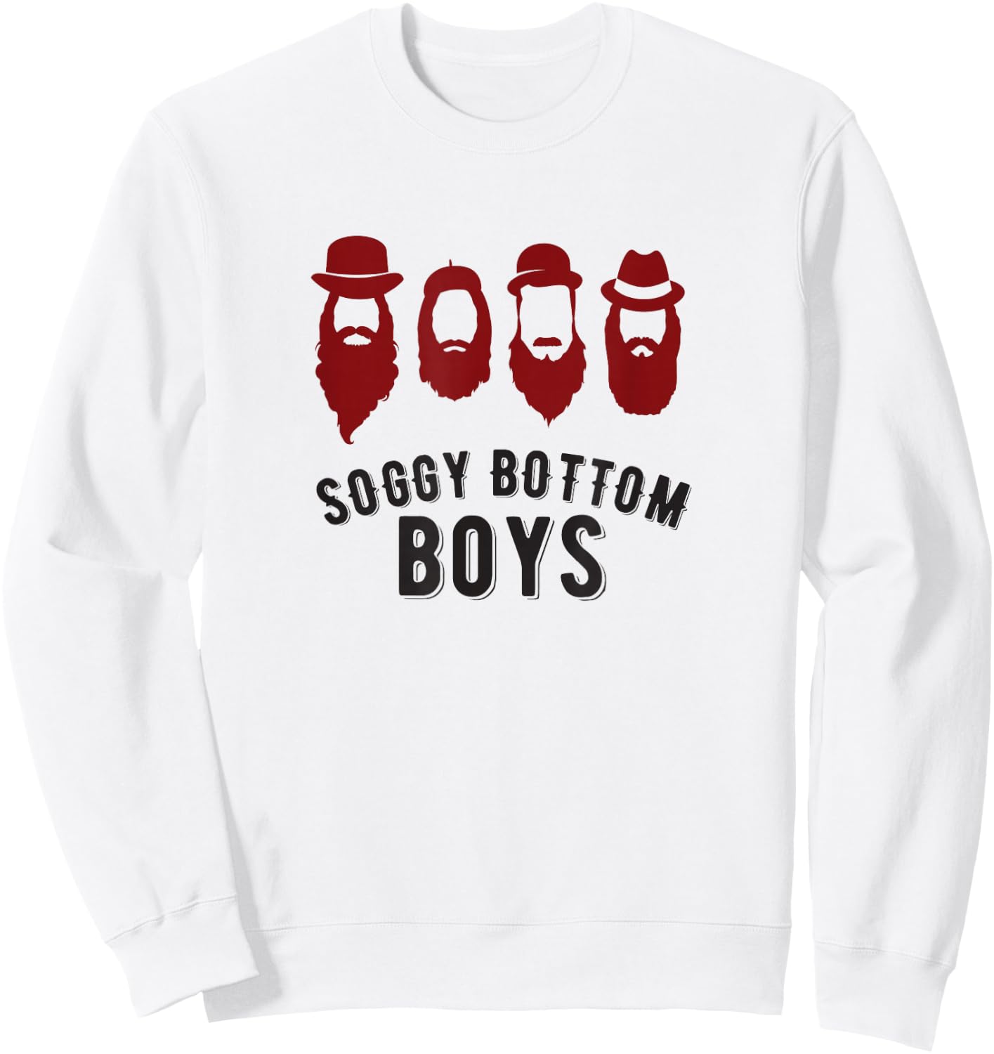 Soggy Bottom Boys Banjo Bluegrass Sweatshirt - Sweatshirt | White