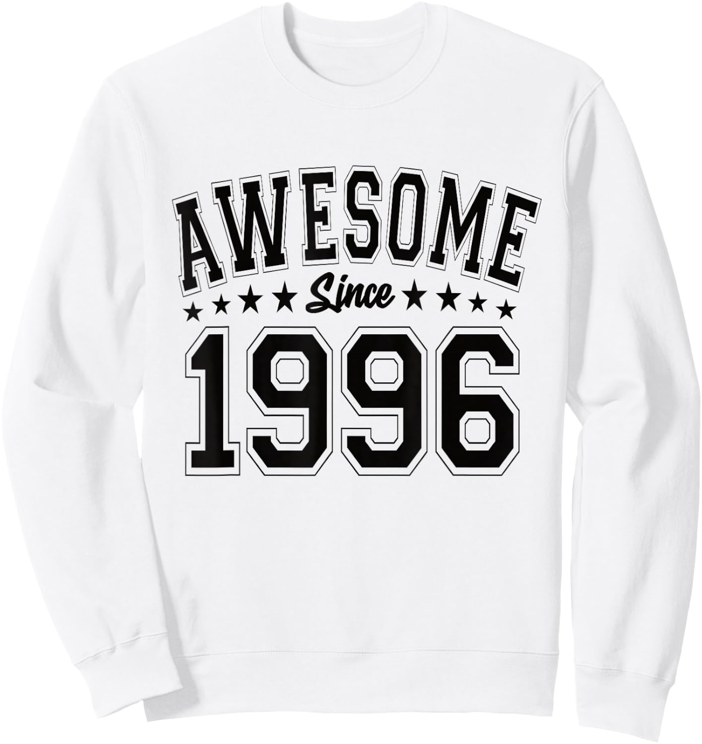 Awesome Since 1996 Birthday Awesome Vintage 1996 Sweatshirt - Sweatshirt | White