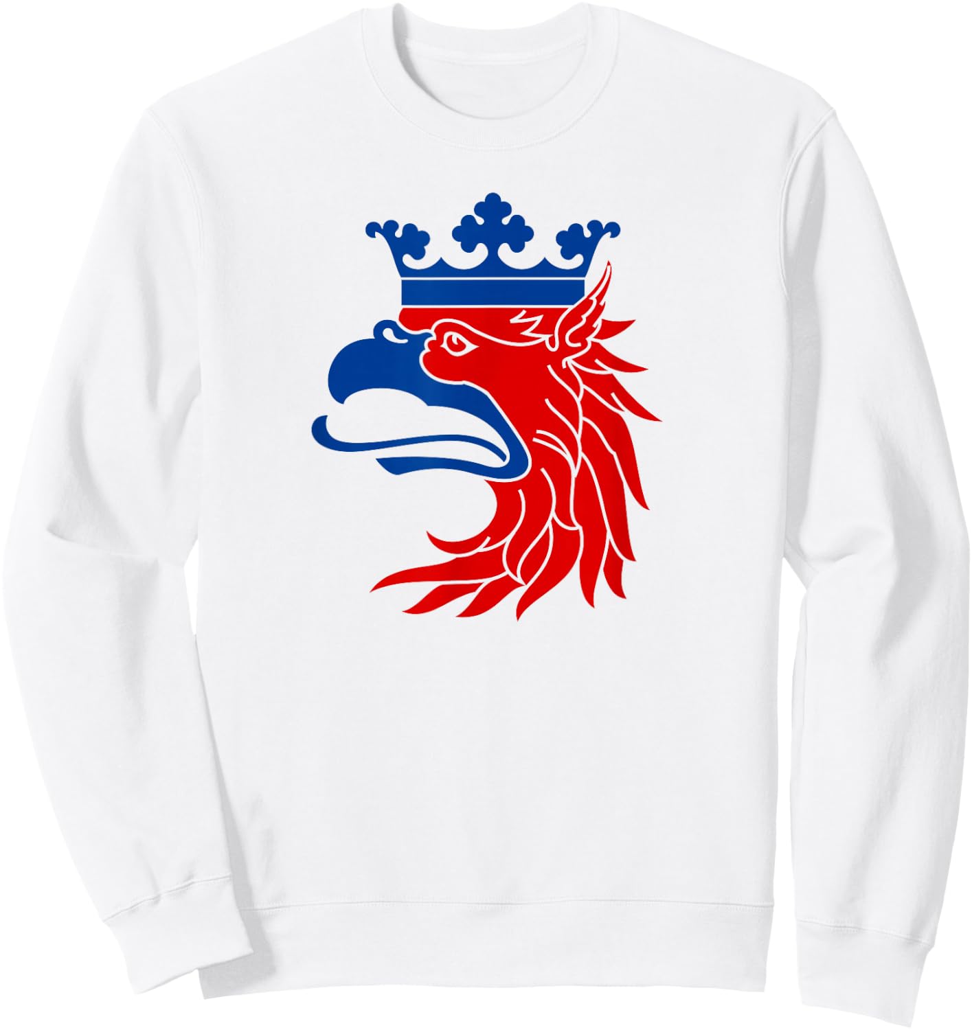 Scania Schweden-Wappen-Flagge, Griffin Sweatshirt - Sweatshirt | White