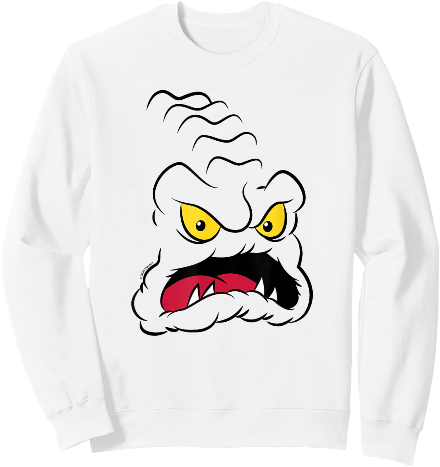 Teenage Mutant Ninja Turtles Krang Angry Sweatshirt - Sweatshirt | White