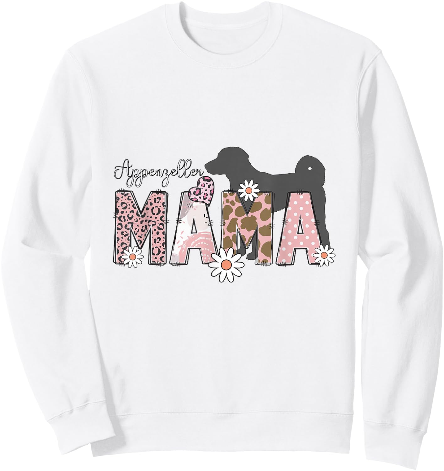 Appenzeller Sennenhund Schweizer Sennenhund Hunde Hund Sweatshirt - Sweatshirt | White