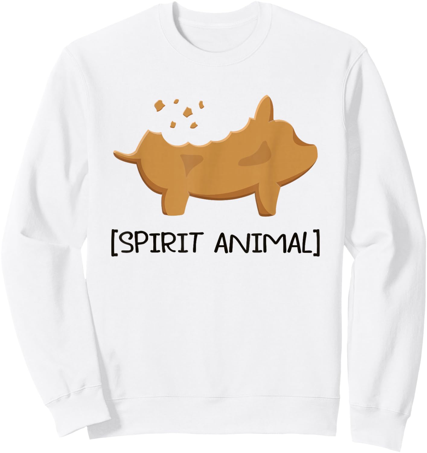 Mexican Gingerbread Pigs Marranito Sweatshirt - Sweatshirt | White