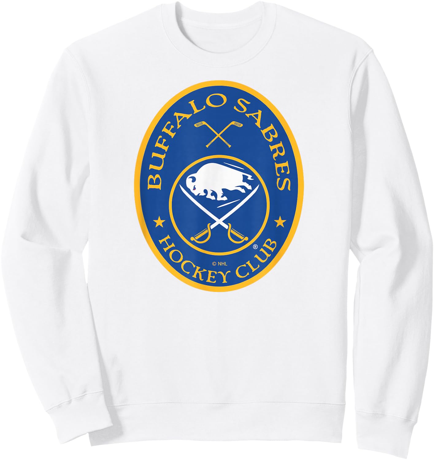 Buffalo Sabres Iconic Officially Licensed Sweatshirt - Sweatshirt | White