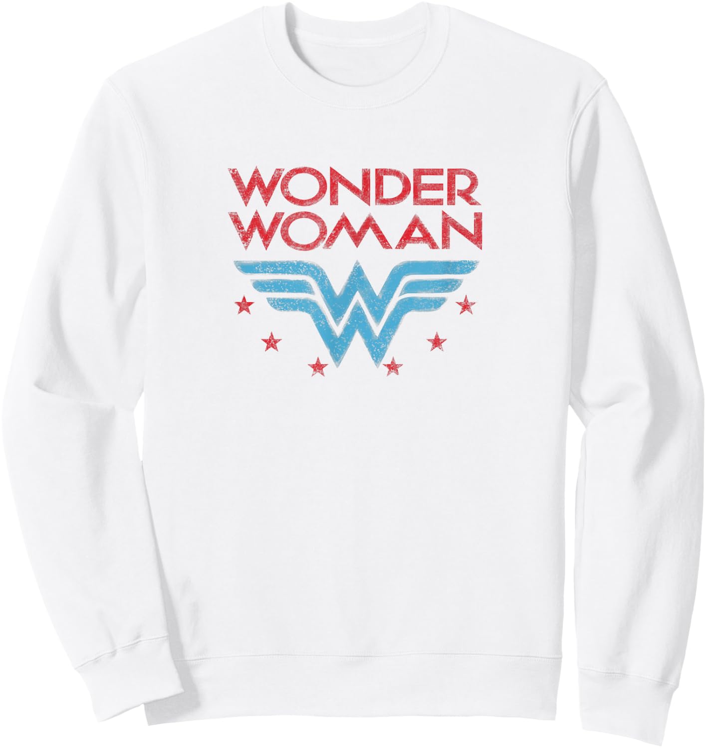 Wonder Woman Wonder Stars Sweatshirt - Sweatshirt | White