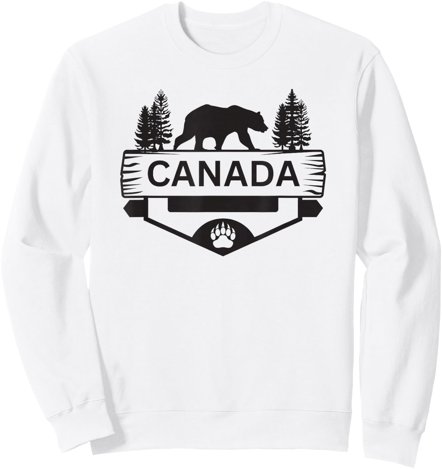 Holiday Canada Bears Men's Kids Boys Women , grey, S Sweatshirt - Sweatshirt | White