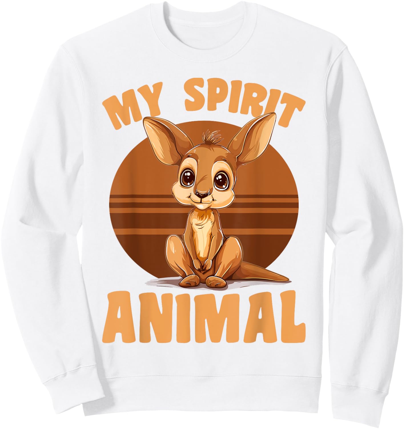 Funny Kangaroo Australia Animal my spirit animal Sweatshirt - Sweatshirt | White