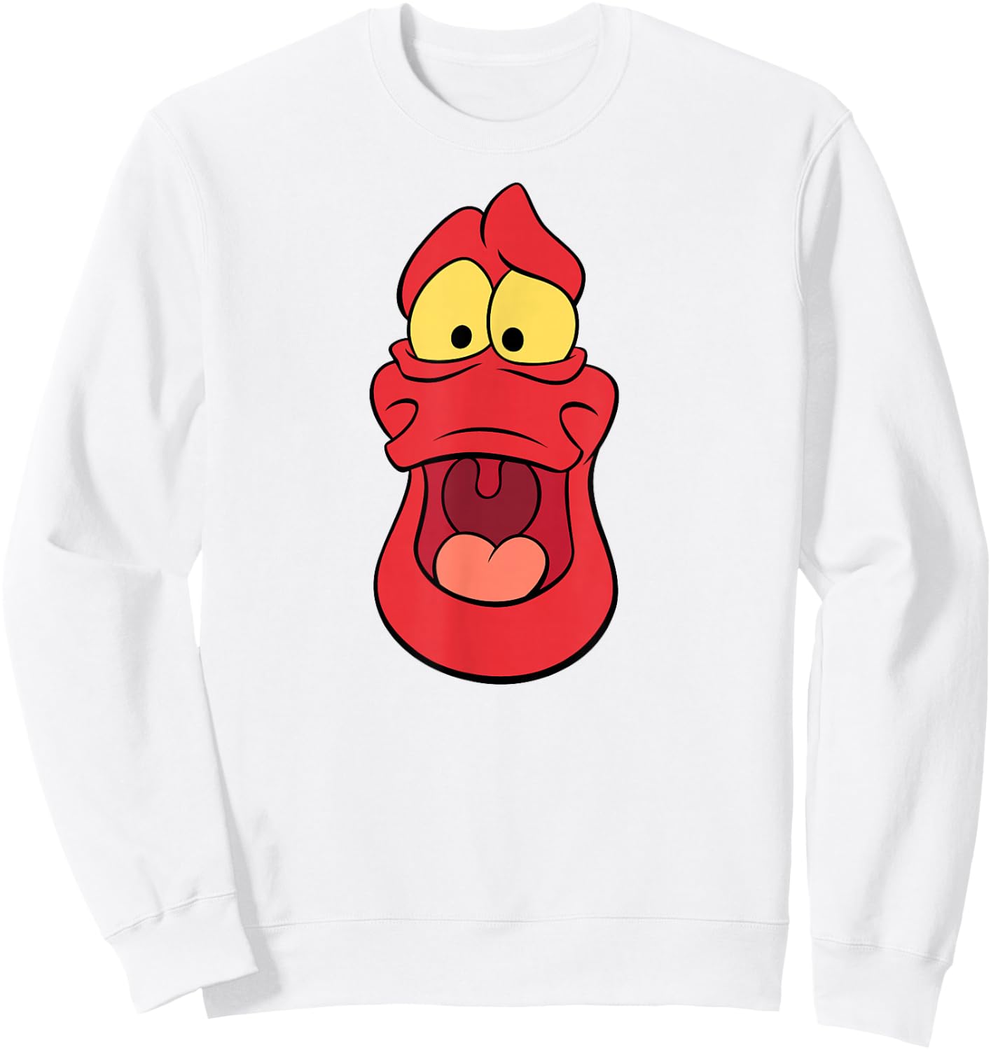 Disney The Little Mermaid Sebastian Costume Sweatshirt - Sweatshirt | White