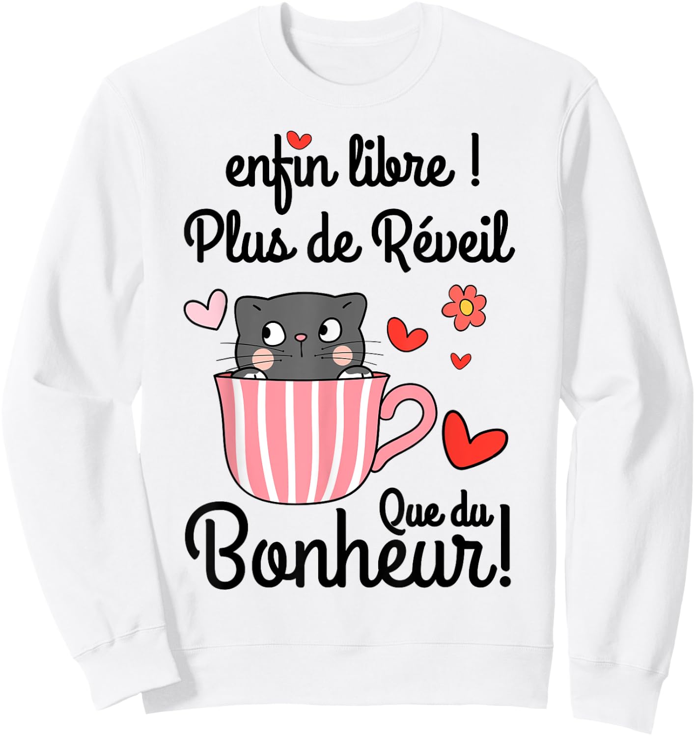Retired Woman Funny Gift Retirement Sweatshirt - Sweatshirt | White