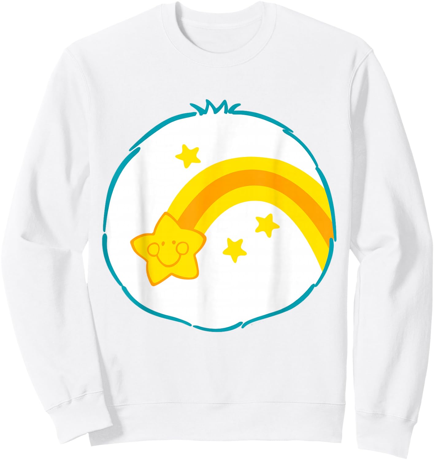 Care Bears Wish Belly , blue Sweatshirt - Sweatshirt | White