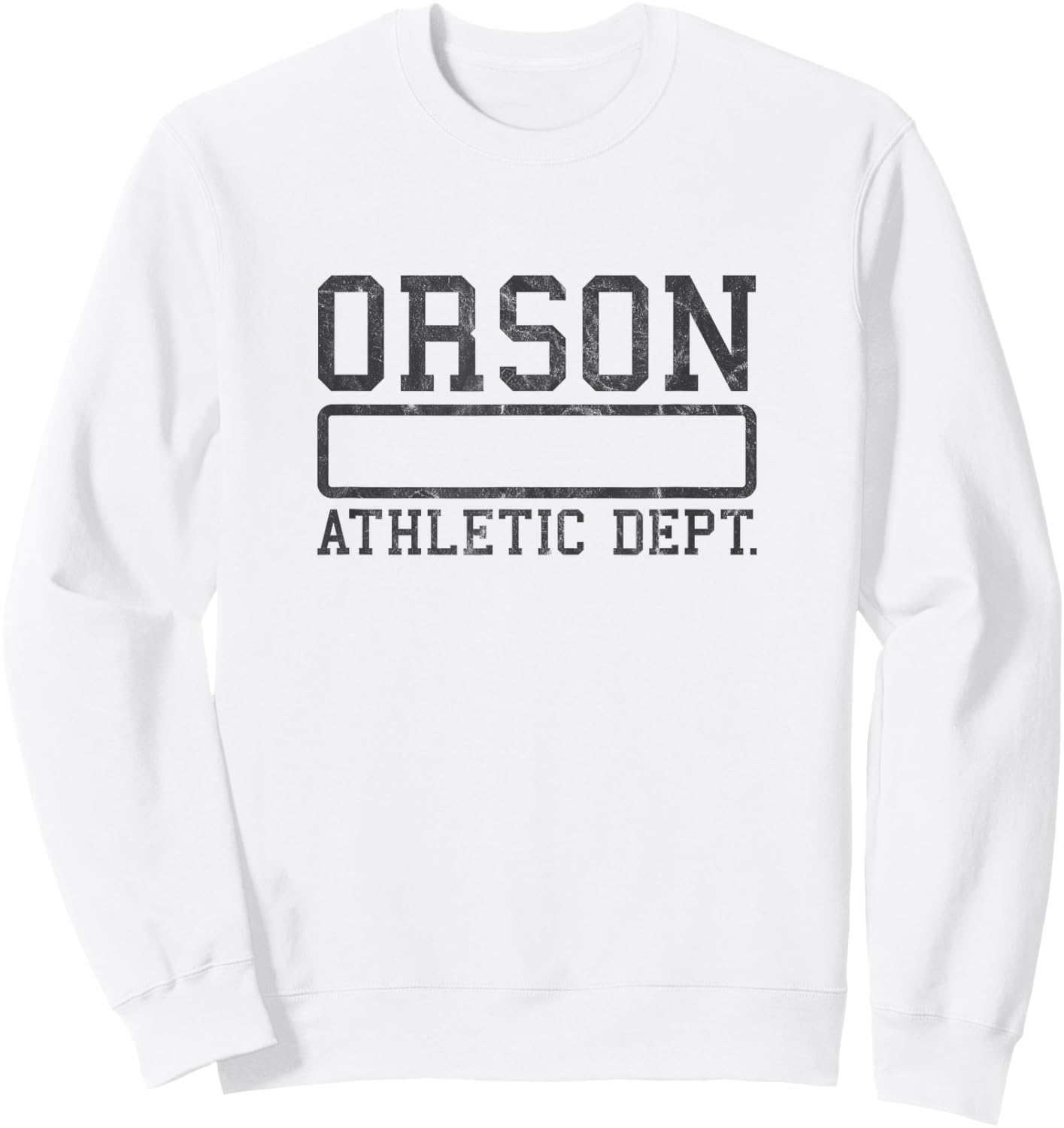 Orson Athletic Department XL Heather Grey Sweatshirt - Sweatshirt | White