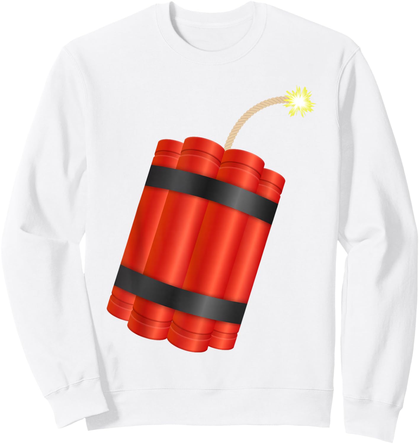 TNT Dynamite Shirt Erwachsene Männer Frauen Kinder TNT Dynamite Kostüm Sweatshirt - Sweatshirt | White