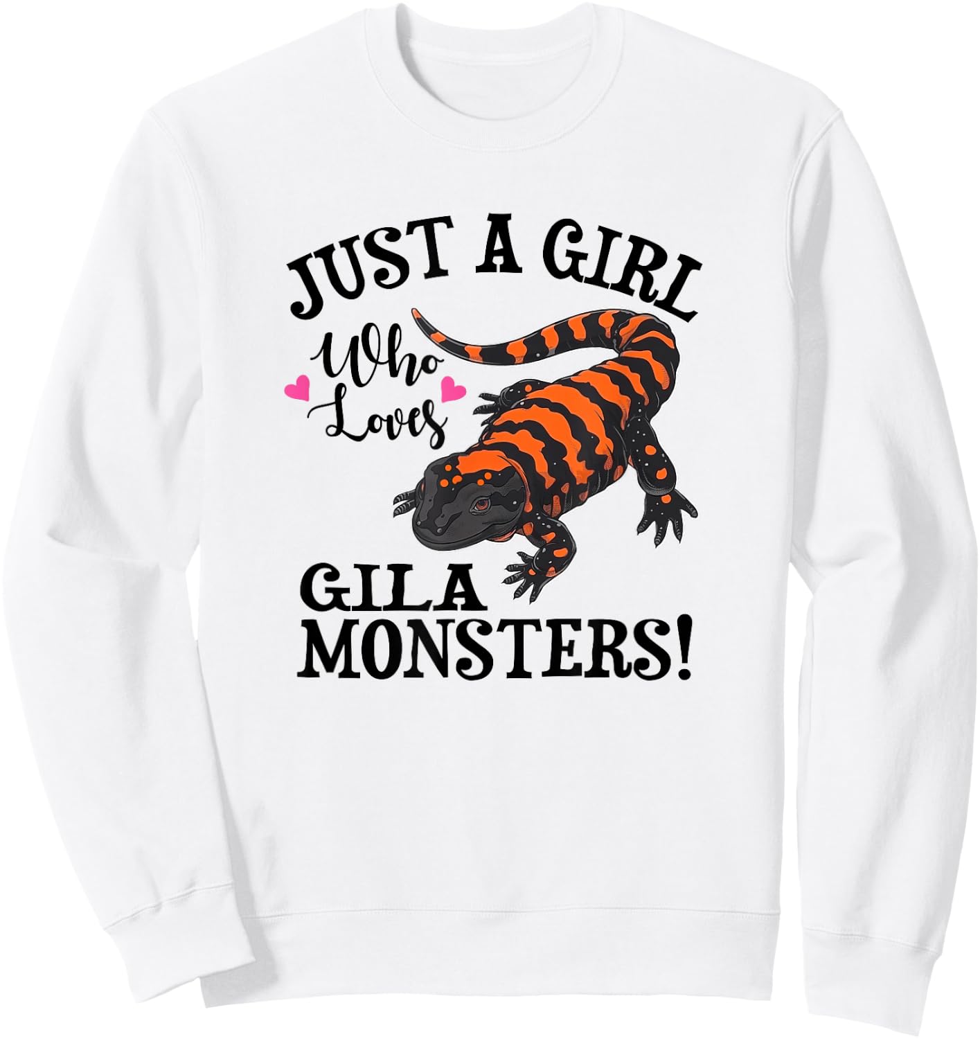 Gila Monster Sweatshirt - Sweatshirt | White