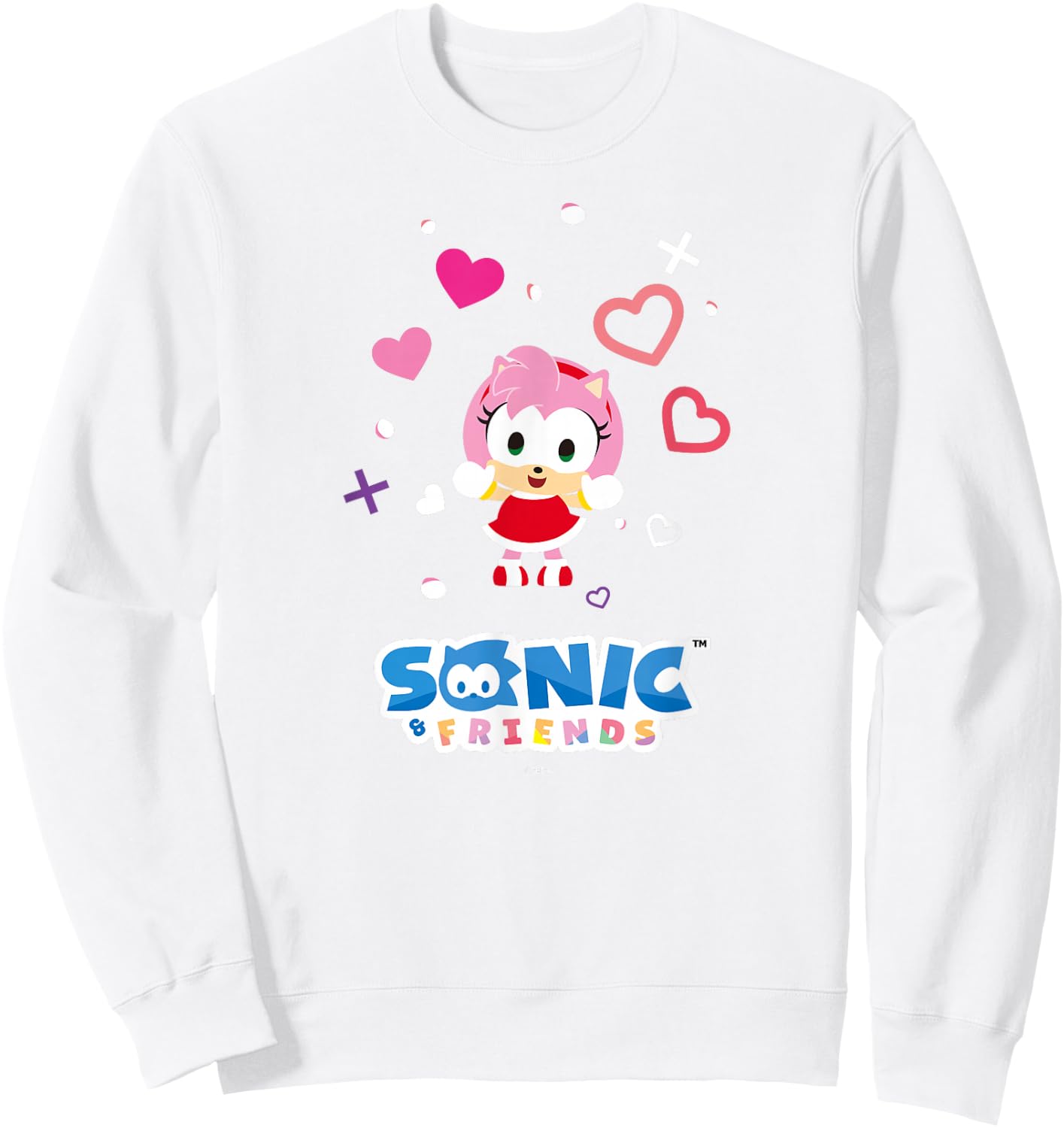 Sonic & Friends Emmy Sweatshirt - Sweatshirt | White