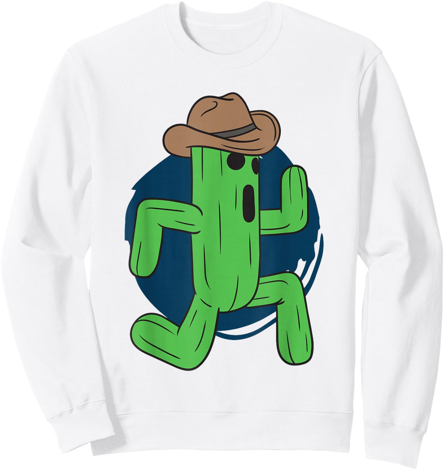 Cactus Plants Adventure Arizona Cactus Scene Cactuar Sweatshirt - Sweatshirt | White