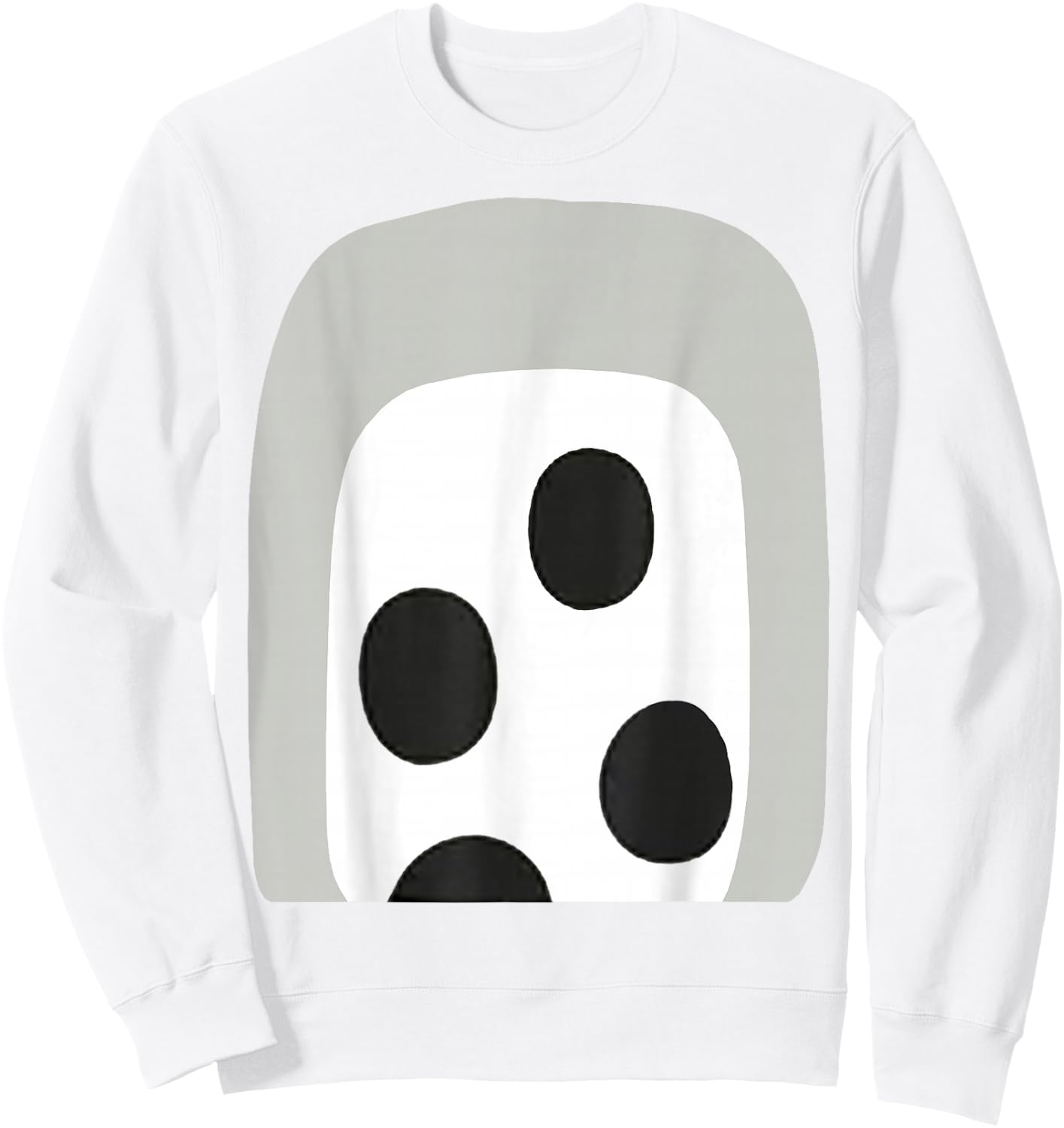 Blue Heeler Dog Chloe Dalmatian Funny Puppy Holiday Sweatshirt - Sweatshirt | White