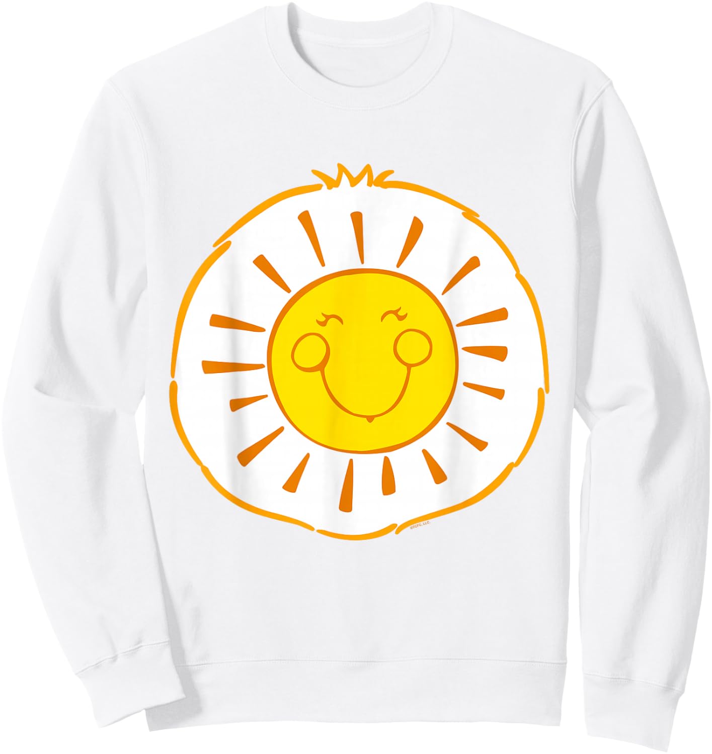 Care Bears Funshine Belly , yellow Sweatshirt - Sweatshirt | White