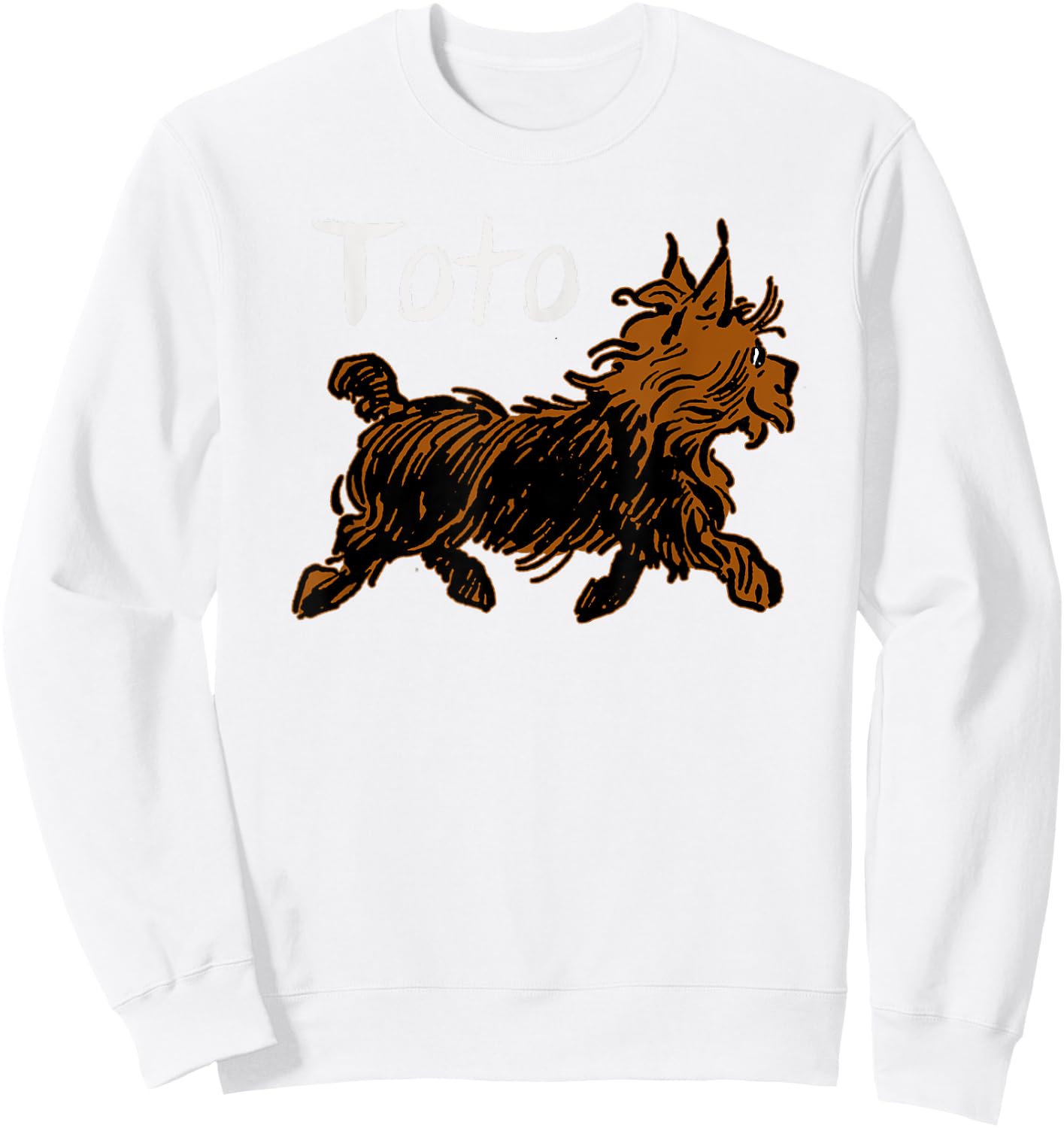 Wizard of OZ Dog -Toto Wizard of OZ Dog Sweatshirt - Sweatshirt | White