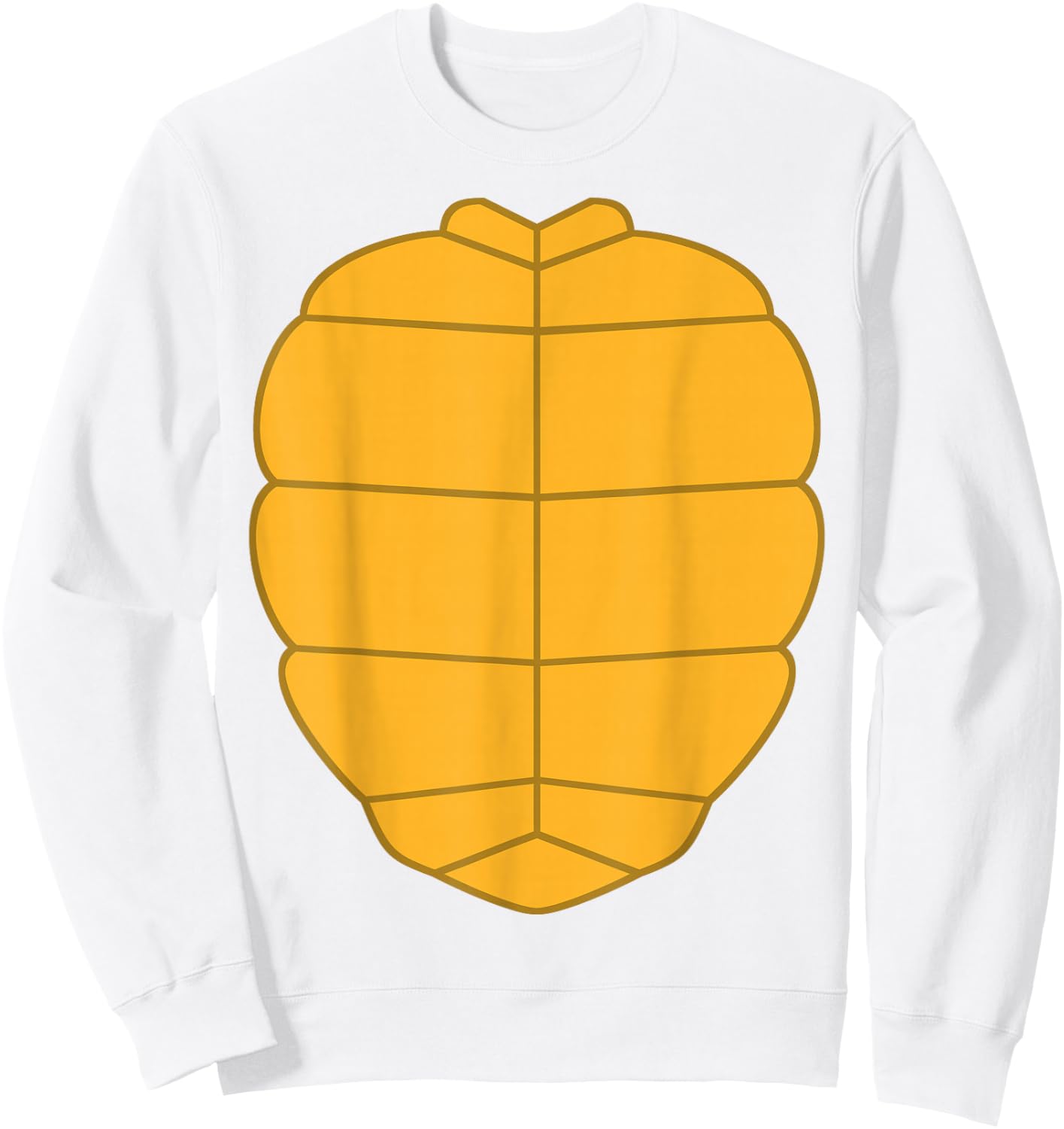Turtle Shell Halloween Costume Kids Boys Girls Front & Back Sweatshirt - Sweatshirt | White