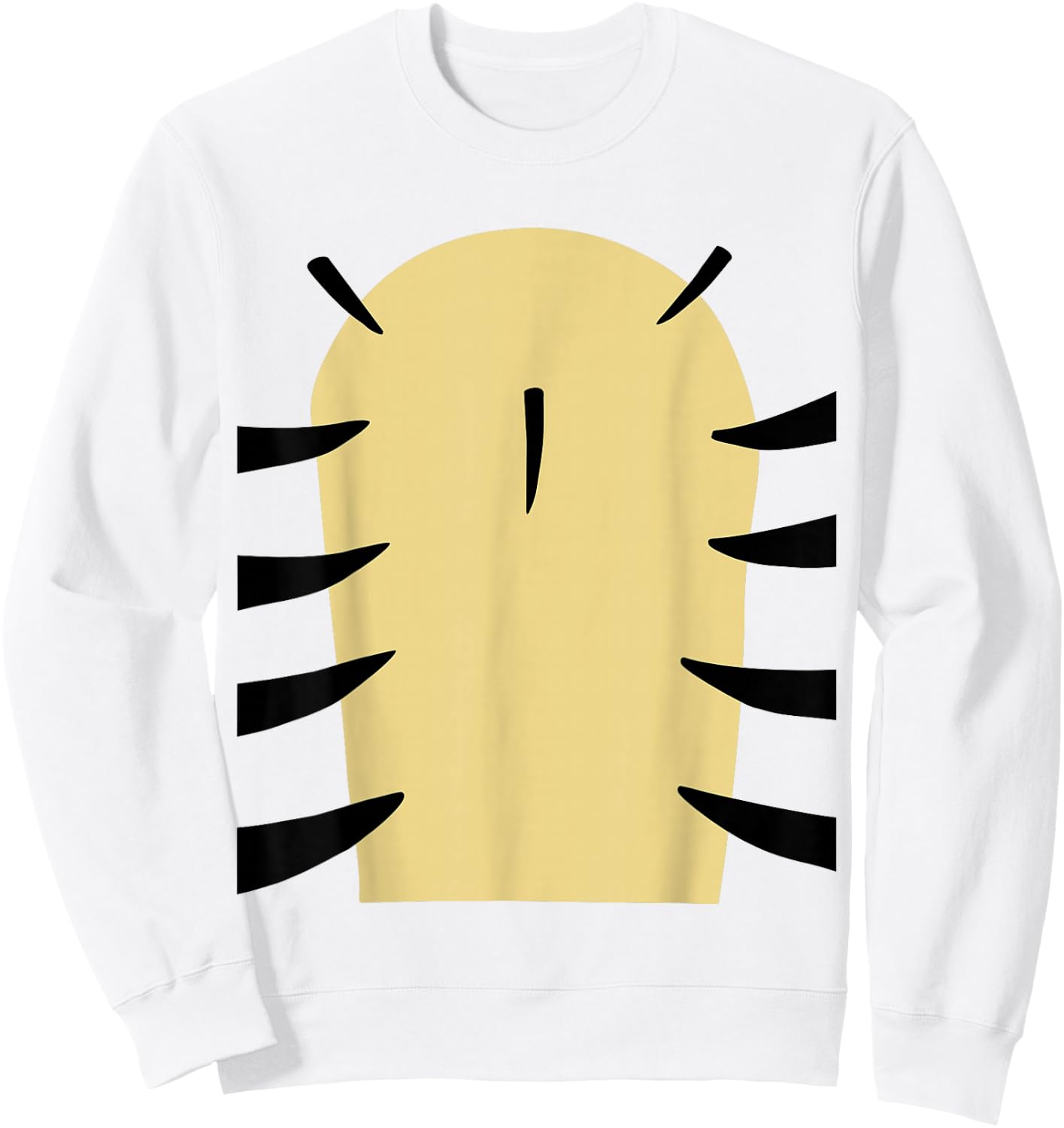 Tiger Costume Halloween Group Couple Costumes Men Women Kids Sweatshirt - Sweatshirt | White