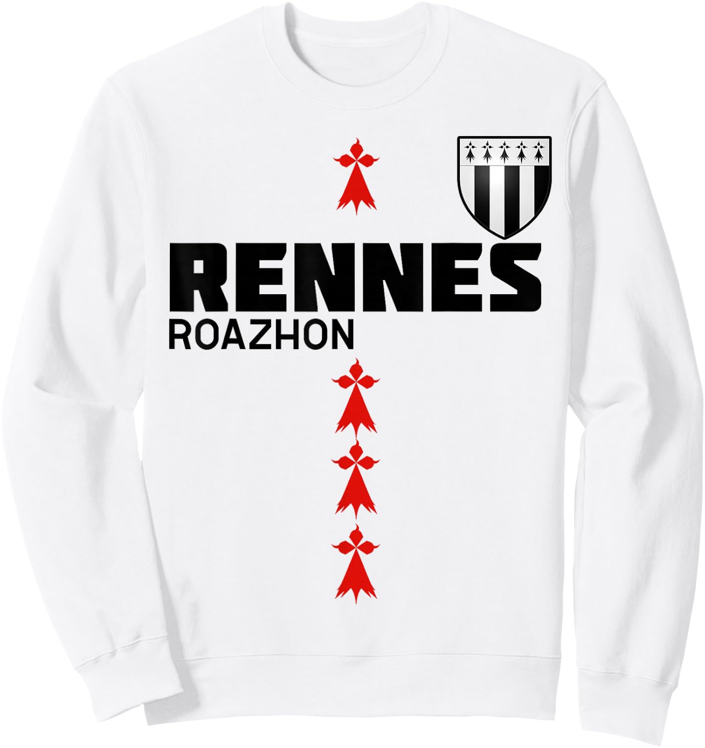 Gift Pride Man Reindeer Supporter Football Dad And Son Sweatshirt - Sweatshirt | White