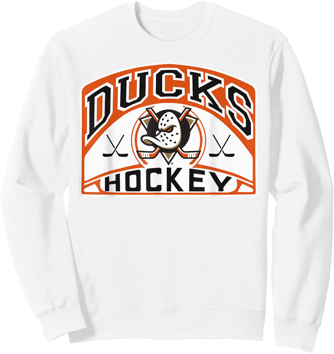 Anaheim Ducks Glide Officially Licensed Sweatshirt - Sweatshirt | White