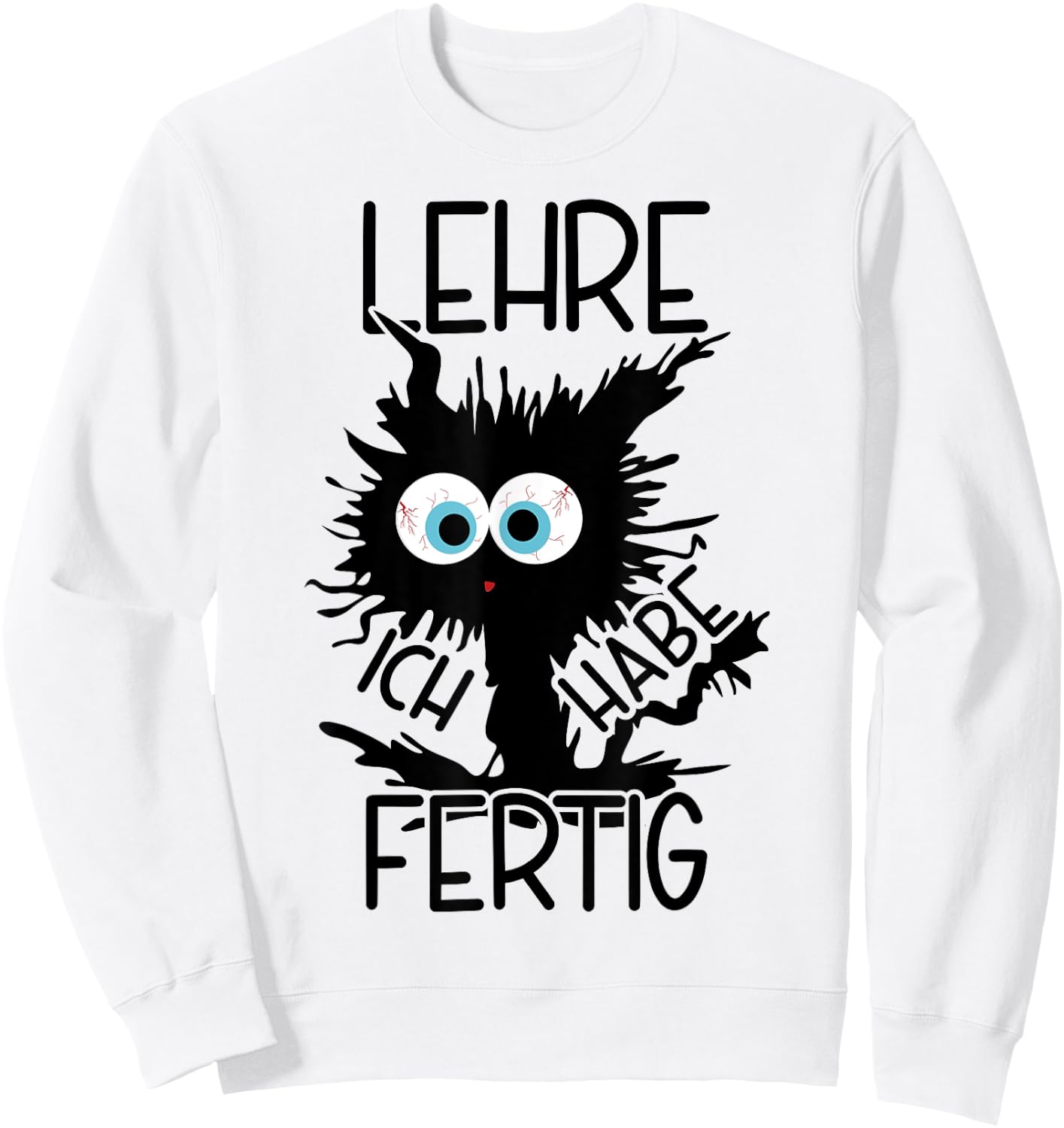 Ausbildung Ende 2025 Lehre Geschafft 2025 Sweatshirt - Sweatshirt | White