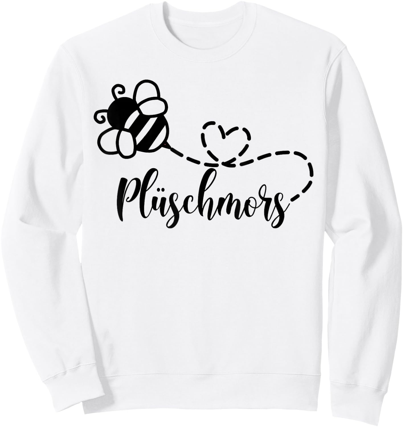 Plüschmors Hummel Ostfriesisch Nordsee Ostfriesland Sweatshirt - Sweatshirt | White