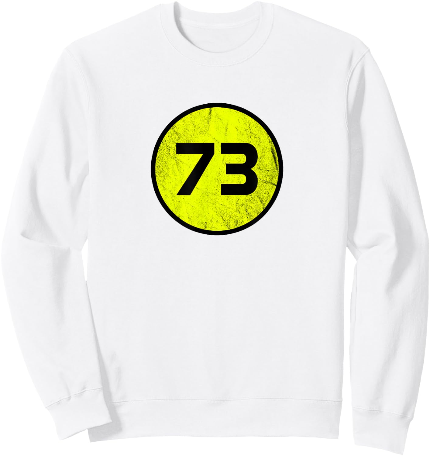 Number 73 Sweatshirt - Sweatshirt | White