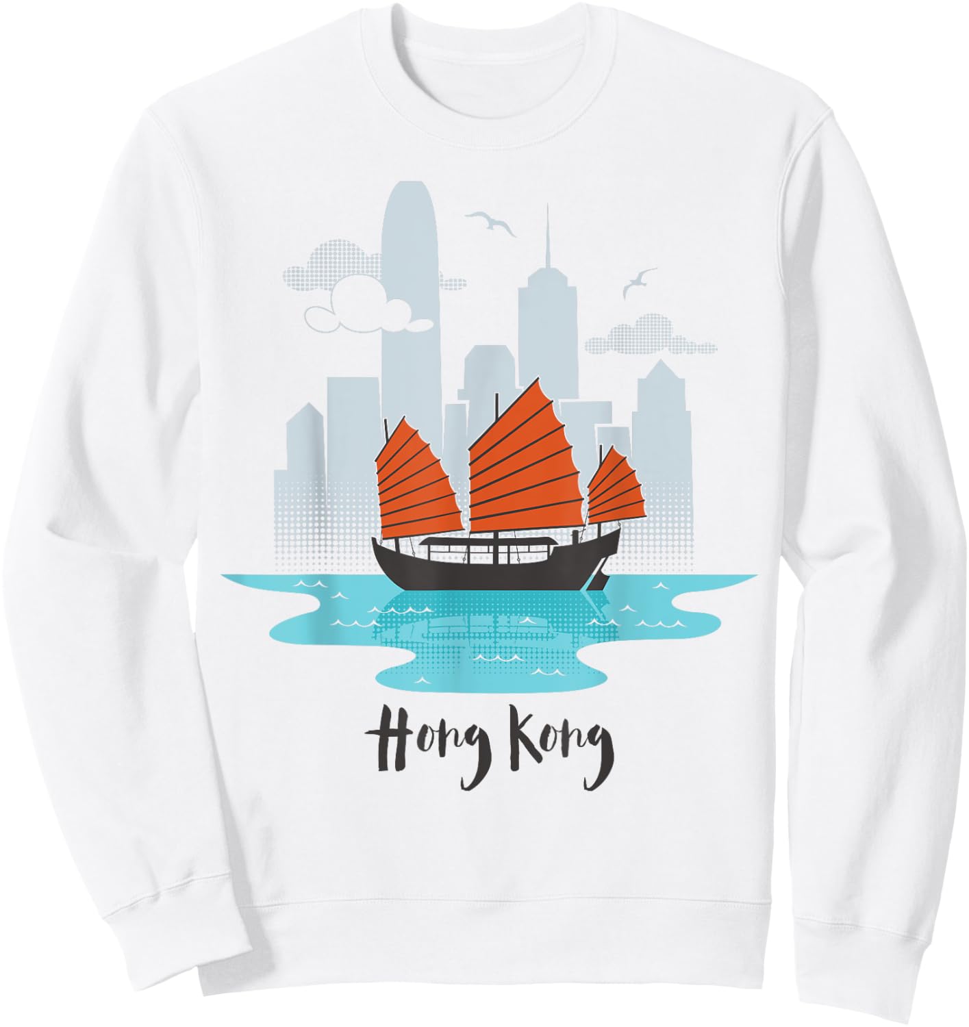 Hong Kong Sweatshirt - Sweatshirt | White