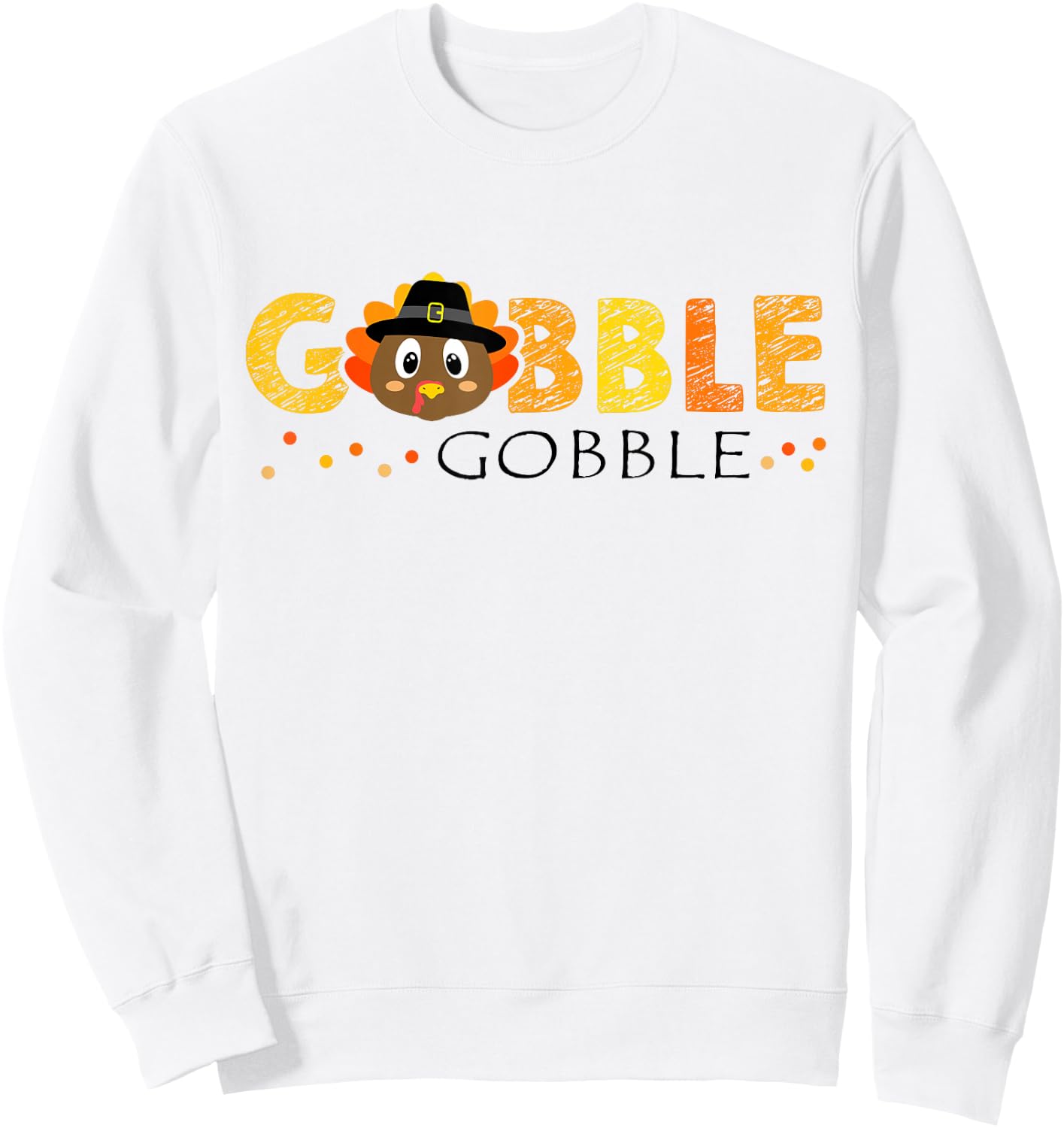 Adult and Kids Fall Shirts by RobustCreative Boys Thanksgiving & Christmas Cartoon Turkey Blue S Sweatshirt - Sweatshirt | White