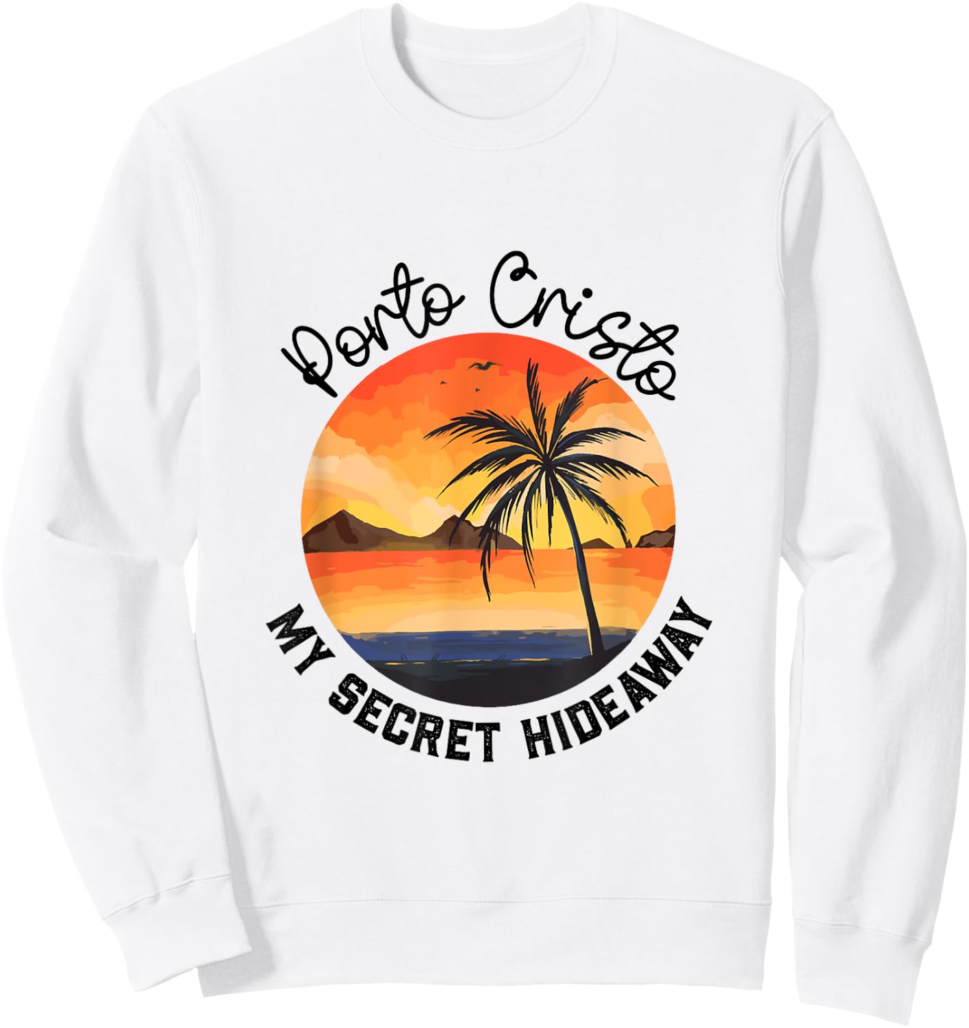 Secret Place Porto Cristo Sweatshirt - Sweatshirt | White