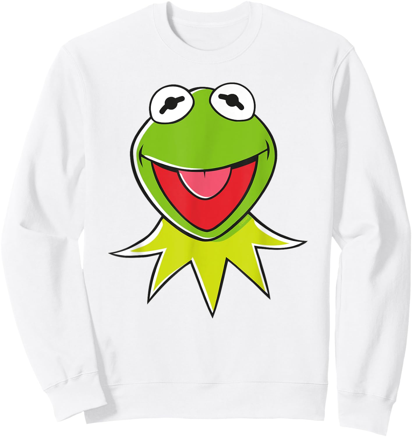 The Muppets Kermit Head , blue Sweatshirt - Sweatshirt | White
