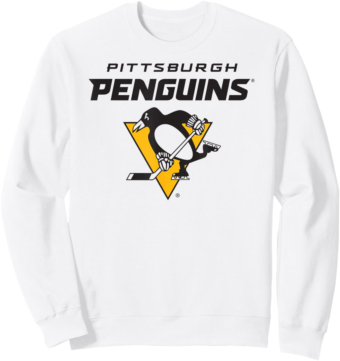 Pittsburgh Penguins Power Play White Officially Licensed Sweatshirt - Sweatshirt | White