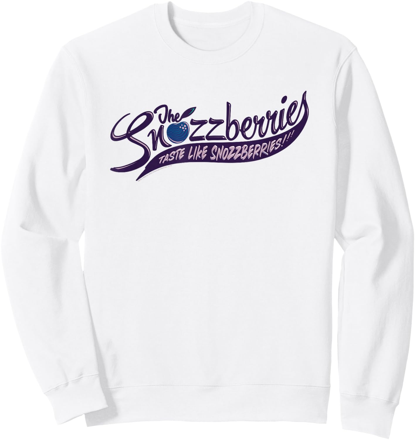 Willy Wonka & the Chocolate Factory Snozzberries Sweatshirt - Sweatshirt | White