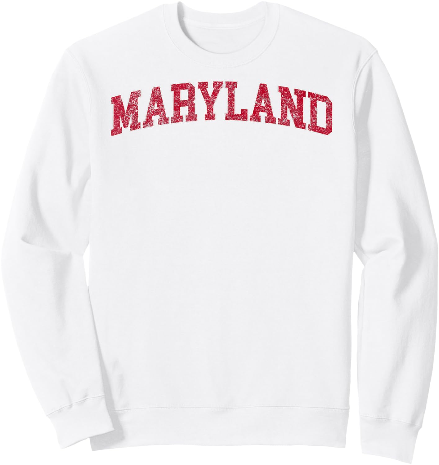 Maryland Lacrosse Lover Maryland Family Vacation Camping Sweatshirt - Sweatshirt | White