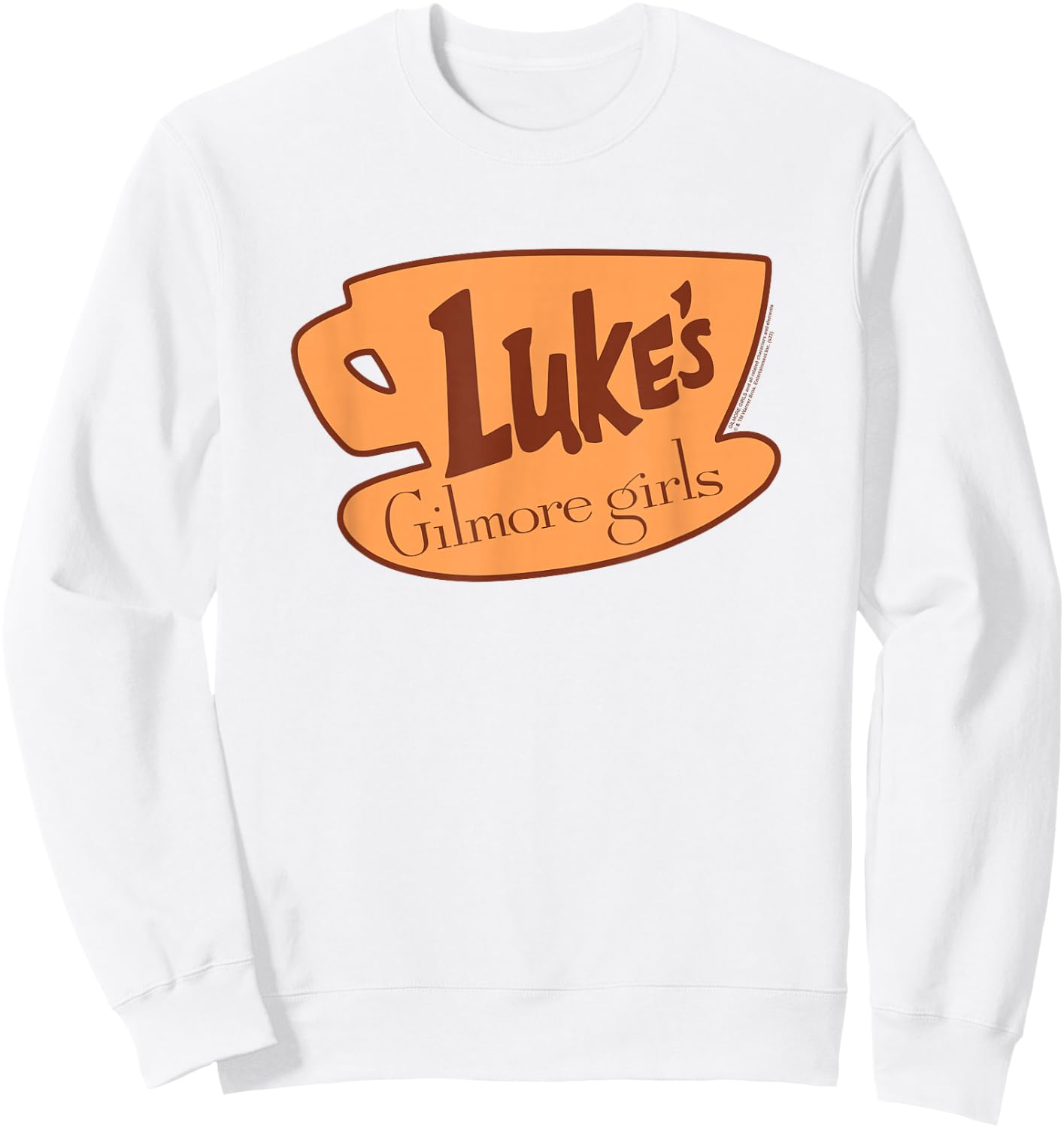 Gilmore Girls Luke's Logo Sweatshirt - Sweatshirt | White