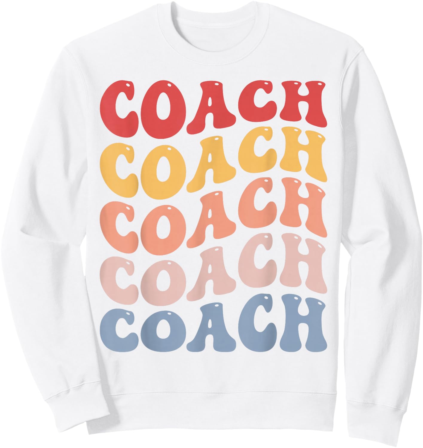 Coach Groovy Retro Sweatshirt - Sweatshirt | White