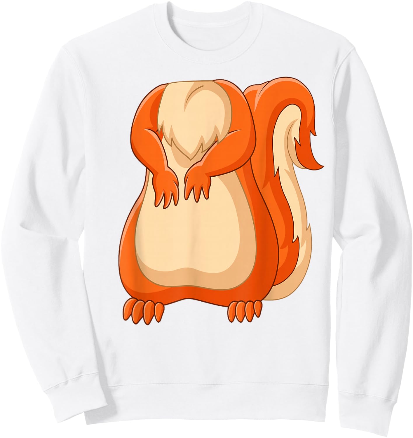 Squirrel Shirt Adult Men Women Kids Squirrel Costume Sweatshirt - Sweatshirt | White