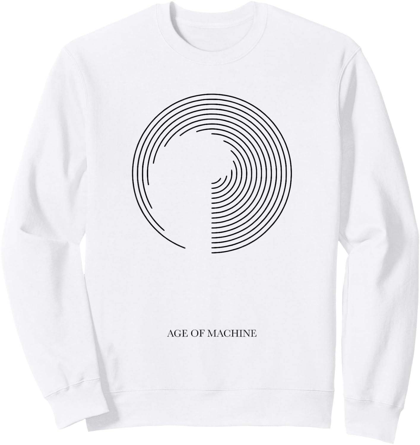 Official Greta Van Fleet Age of Machine Small Sweatshirt - Sweatshirt | White